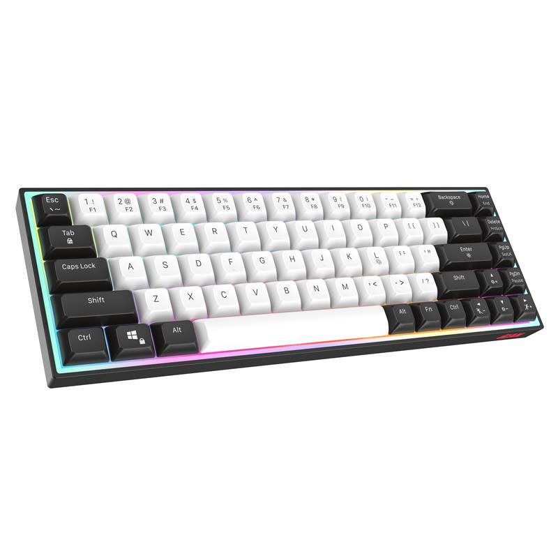 iCAN CX68 Wired RGB Gaming Keyboard, Gateron Magnetic Switch, 68