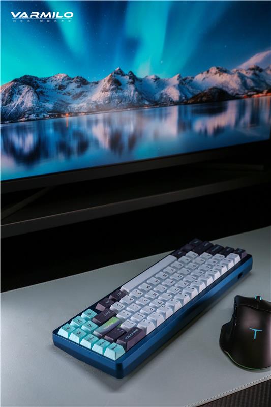 Varmilo Muse65 Gateron Magnetic Switch Gaming Keyboard, CNC