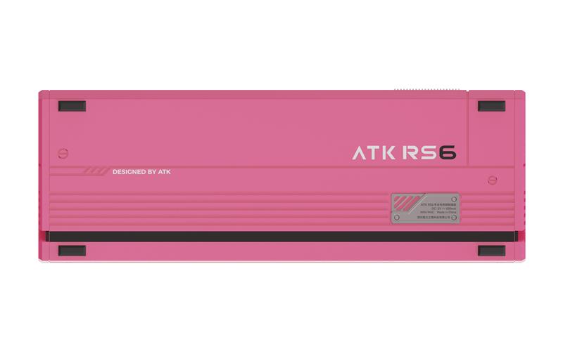 ATK RS6 Ultra Sakura Warrior Wired Magnetic HE Keyboard, Powder