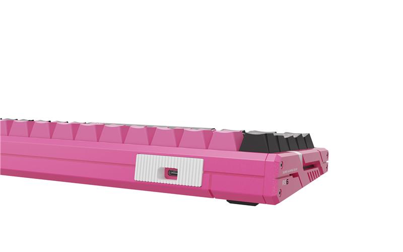 ATK RS6 Ultra Sakura Warrior Wired Magnetic HE Keyboard, Powder