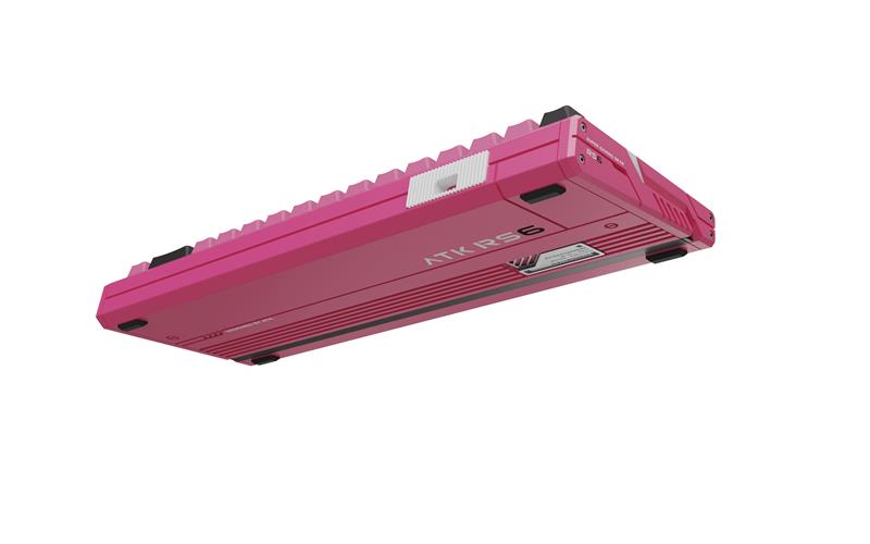 ATK RS6 Ultra Sakura Warrior Wired Magnetic HE Keyboard, Powder