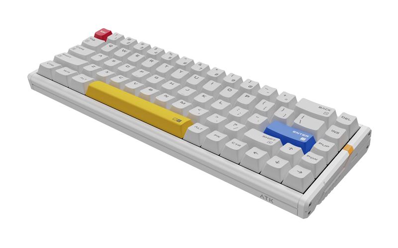 ATK RS6 Ultra White Wired Magnetic HE Keyboard, Electrophoresis