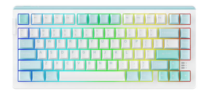 Clavier de jeu mécanique RVB tri-mode DAREU EK81 Max, taille compacte(Open Box)