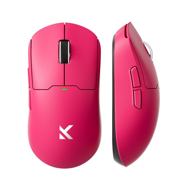 MCHOSE A5 Ultra Rose Red Wireless Tri-Mode Gaming Mouse, 54g(Open Box)