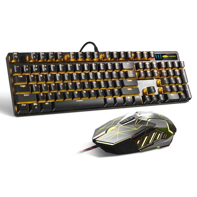 MageGee MK-STORM Mechanical Gaming Keyboard Mouse Combo(Open Box)