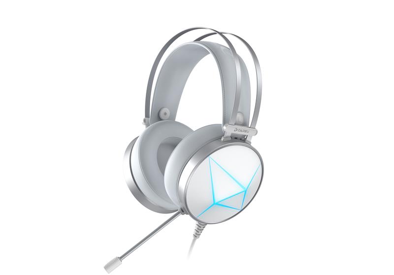 Casque antibruit blanc Dareu EH722X avec micro