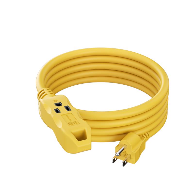 iCAN 3 Outlet 50Ft Outdoor Extension Cord