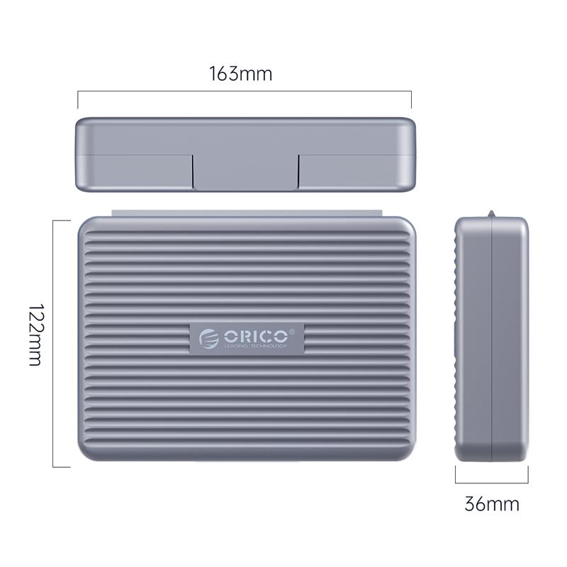 Orico PHA35 3.5" Hard Drive Protection Case, Gray