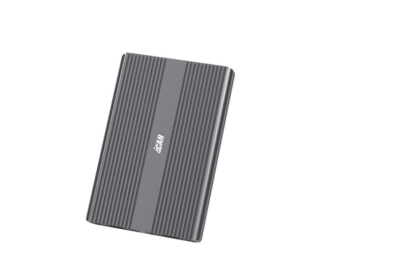 ICAN Dual protocol two bay free tool m.2 NVMe&NGFF SSD Case
