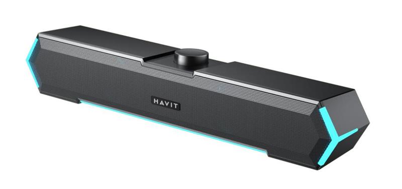 Havit M19 PC Speakers, USB Powered, RGB, 3,5mm Audio Monitor Speakers