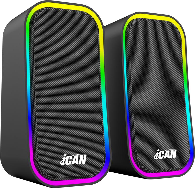 iCAN SG-285-BK PC Gaming Speaker