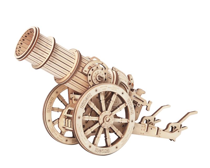 ROKR Wheeled Siege Artillery Epic War Series 3D Wooden Puzzle