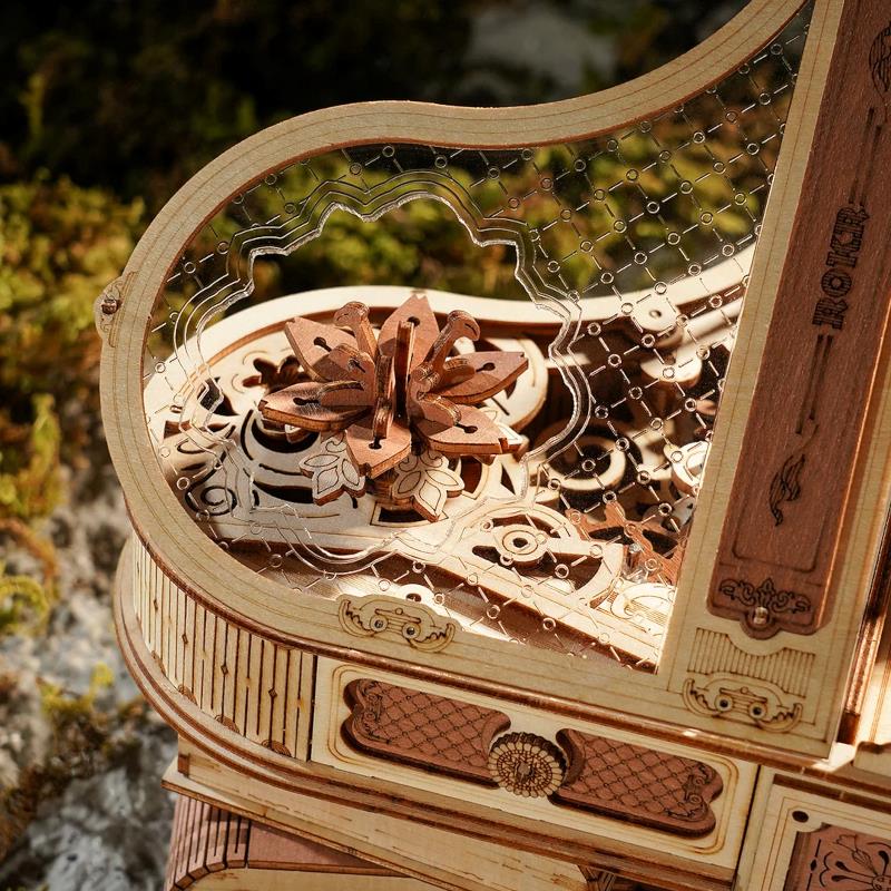ROKR AMK81 Magic Piano 3D Wooden Puzzle - Canada Computers