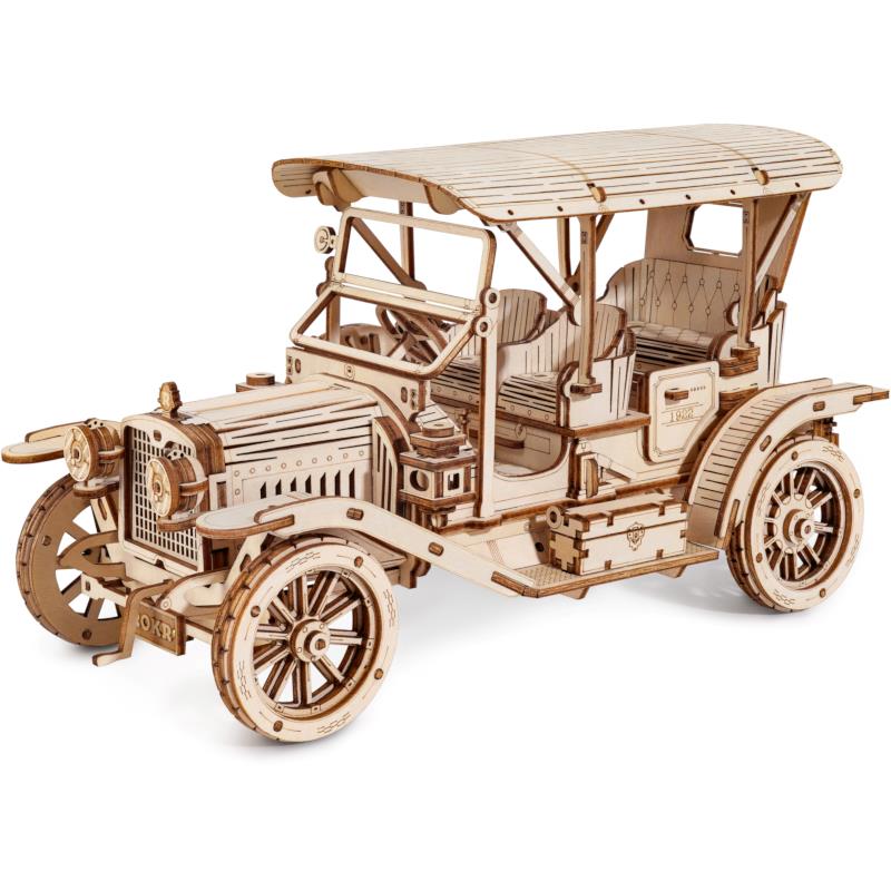 ROKR Vintage Car (MC801) [296 pièces - Difficulté : Niveau 3] 3D en bois