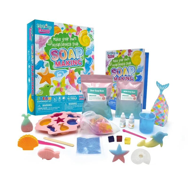 Fabrication de savon BIG BANG SCIENCE (savon Ocean Breeze) | STEM (STE