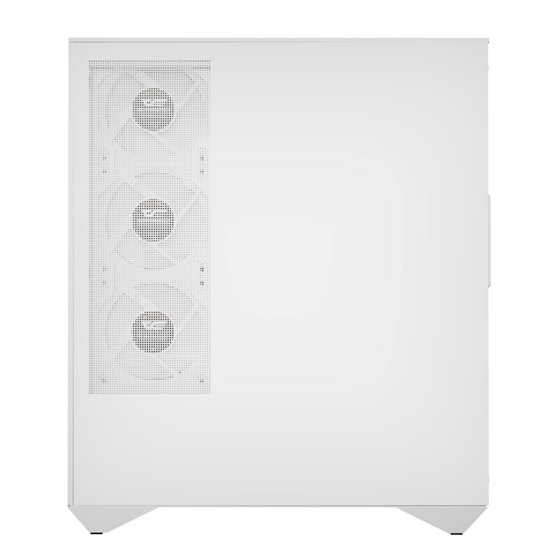 Boîtier PC ATX de luxe DarkFlash DY460, 4 ventilateurs ARGB inclus, blanc