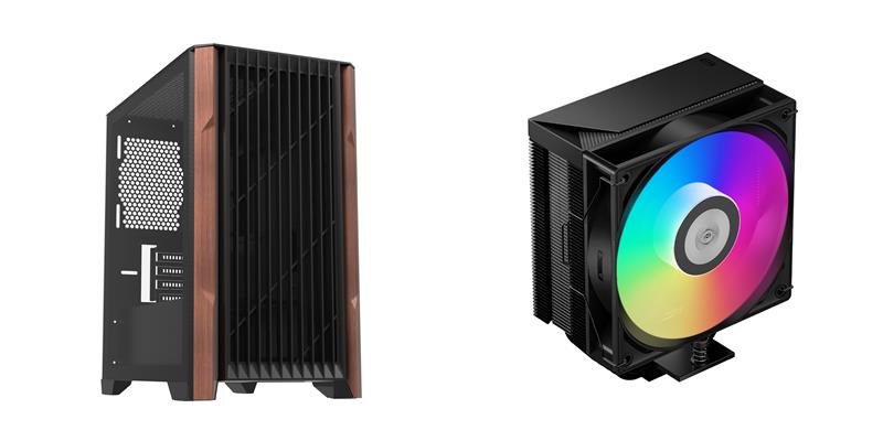 ARMOURY A08 Micro ATX Case+PCCOOLER  RT500 TC ARGB-BK