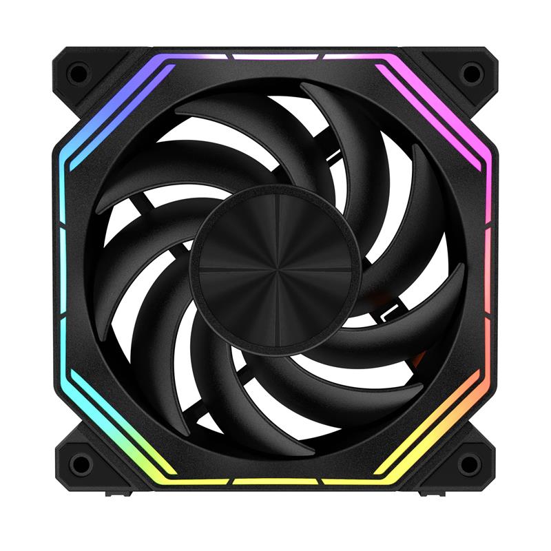 DarkFlash INF34 A-RGB Cooling Fan, 1 Pack, Black