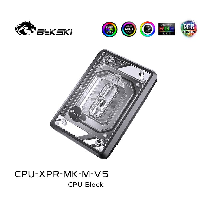 Bykski CPU-XPR-MK-M-V5 High-Efficiency CPU Water Cooling Block for AMD