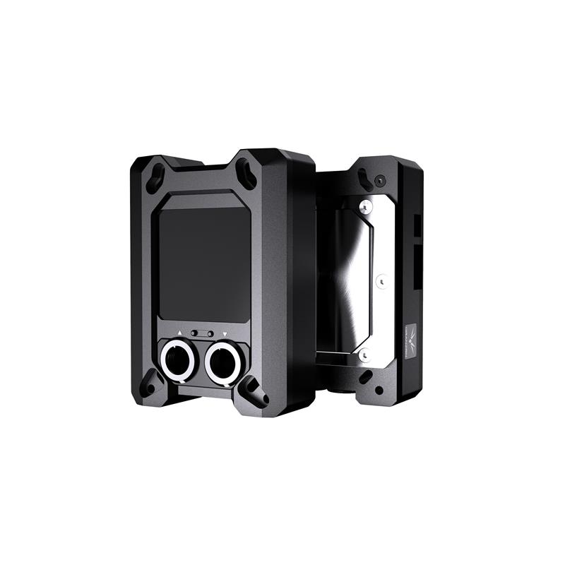 Granzon GAMSC CPU Water Cooling Block w/ Temp Digital Display - Black