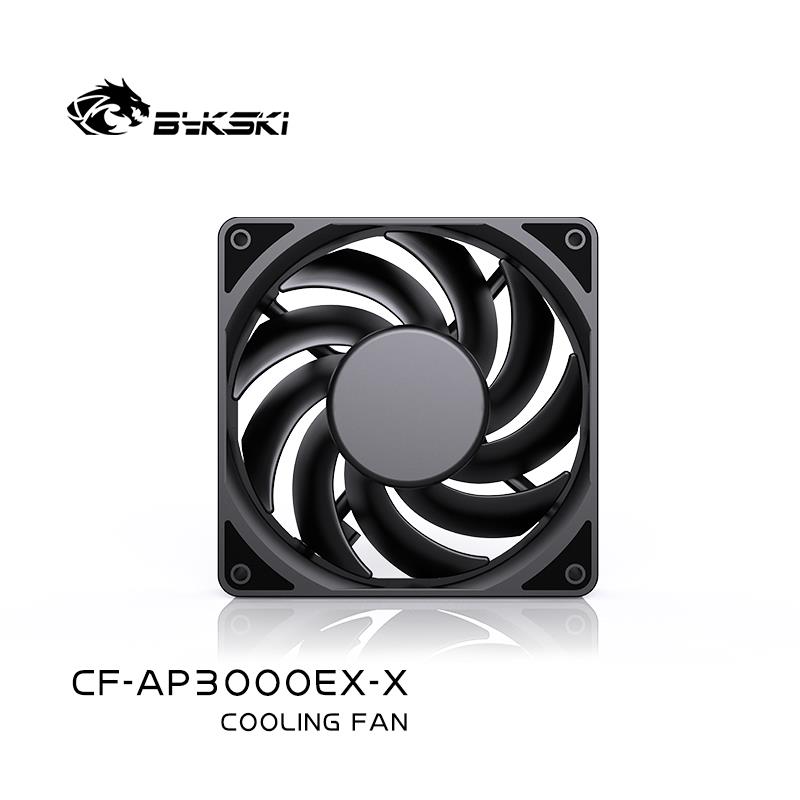 Bykski 9 Blade High Volume 120mm PWM Fan - 3000 RPM / 101.65 CFM