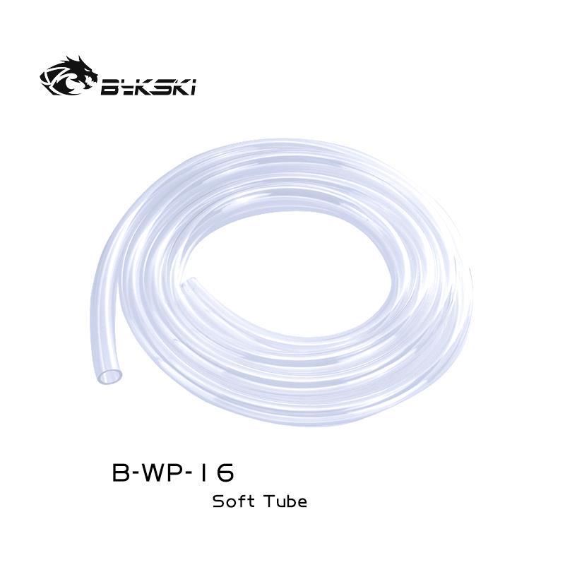 Bykski 10mm x 16mm Flexible PVC Tubing - Clear - 3 Meters