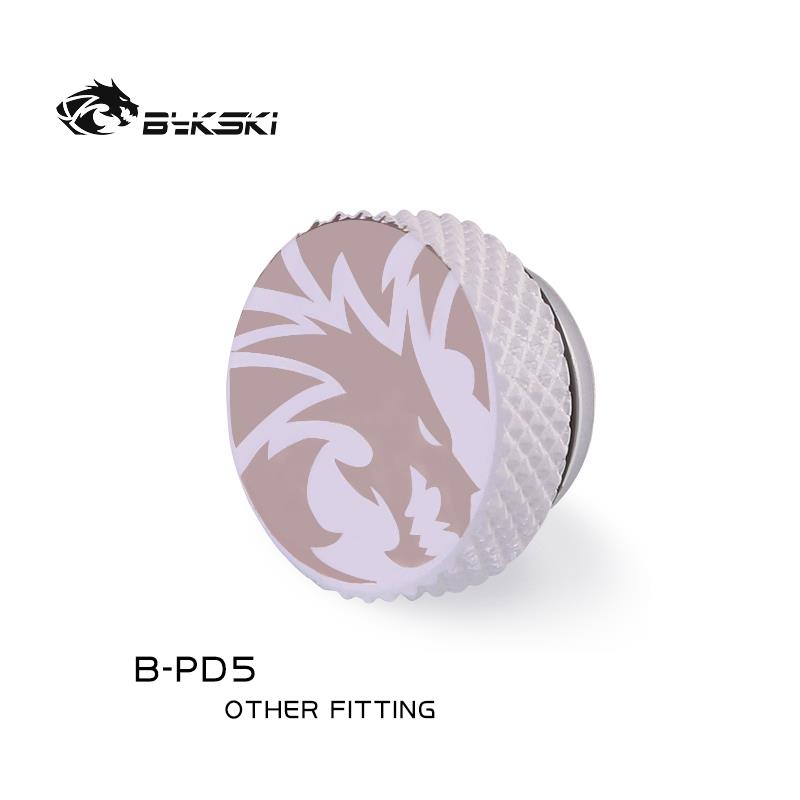 Bykski B-PD5 Hand Screw Plug，White