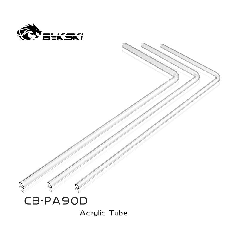 Bykski CB-PA90D-14 90 Degree Bended Acrylic PMMA Hard Tube