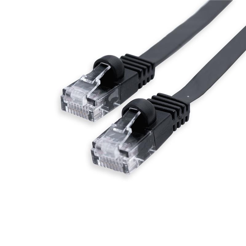 iCAN CAT.6 35ft 32 AWG 1 Gbps Noir(Open Box)