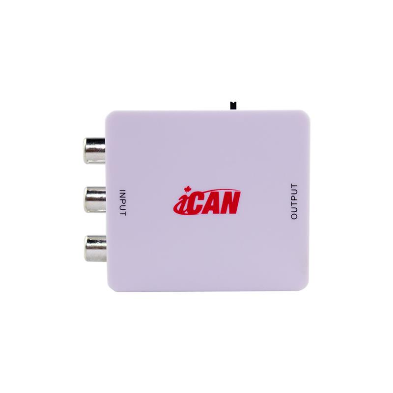 iCAN Mini RCA Composite to HDMI 1080P Converter