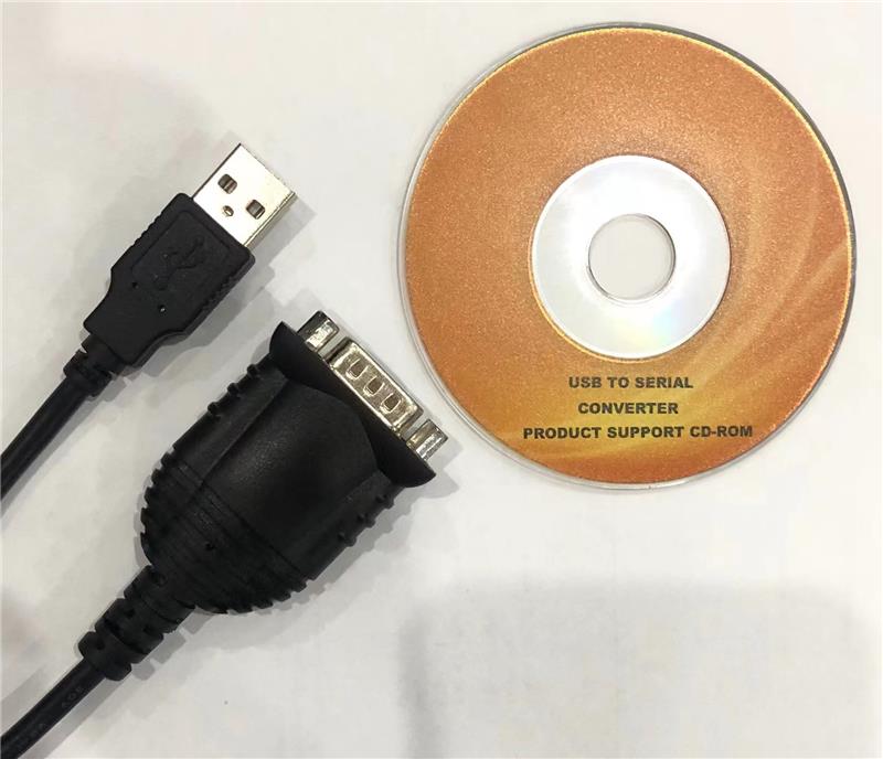 Câble d'adaptateur iCAN USB-A 2.0 mâle vers RS232 (DB9) mâle, 1.5M