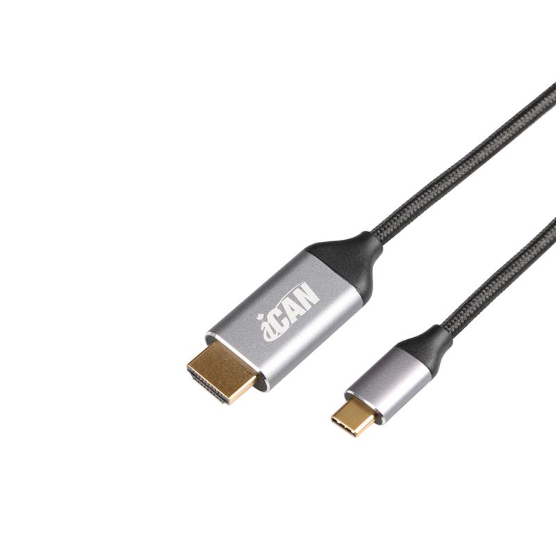 iCAN C Male HDMI Male Noir 6ft
