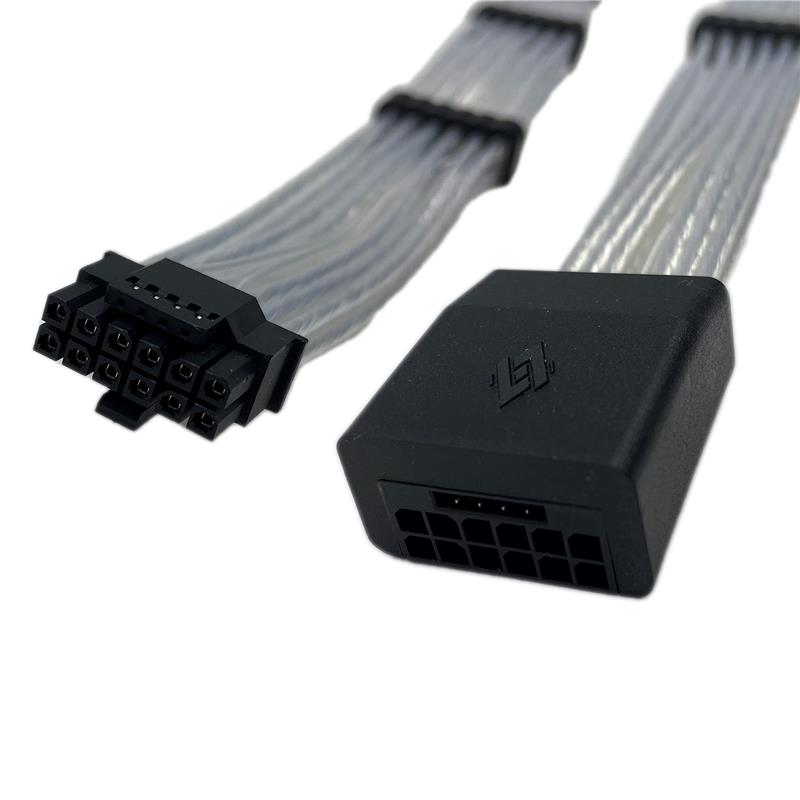 Câble d'extension d'alimentation GPU iCAN 16 broches PCIE 5.0 (12VHPWR) - 30 cm(Open Box)