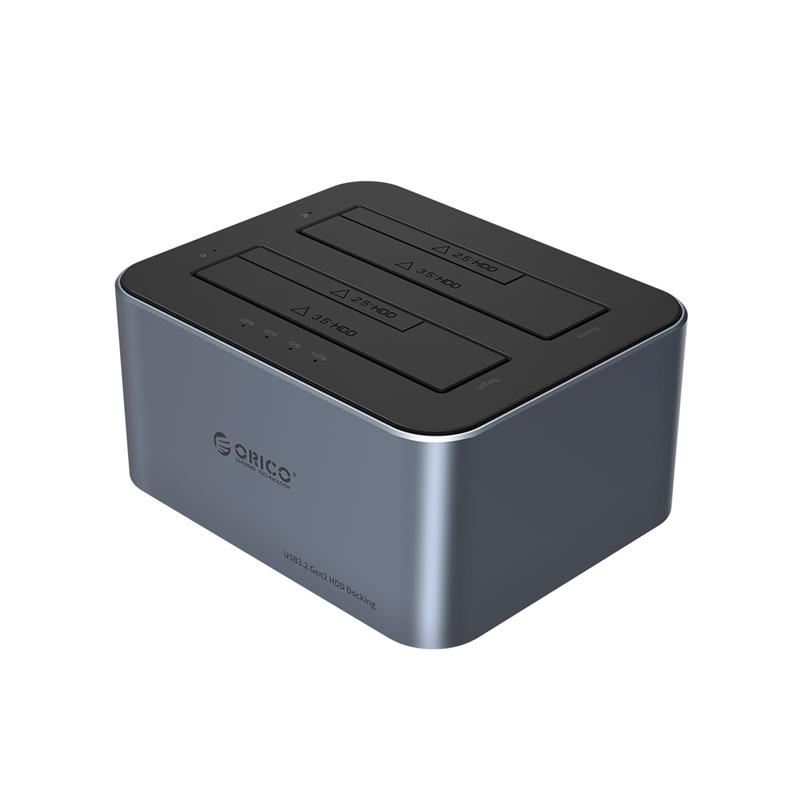 Orico 6626C3 2.5"/3.5" SATA HDD/SSD Dual-Bay Dock