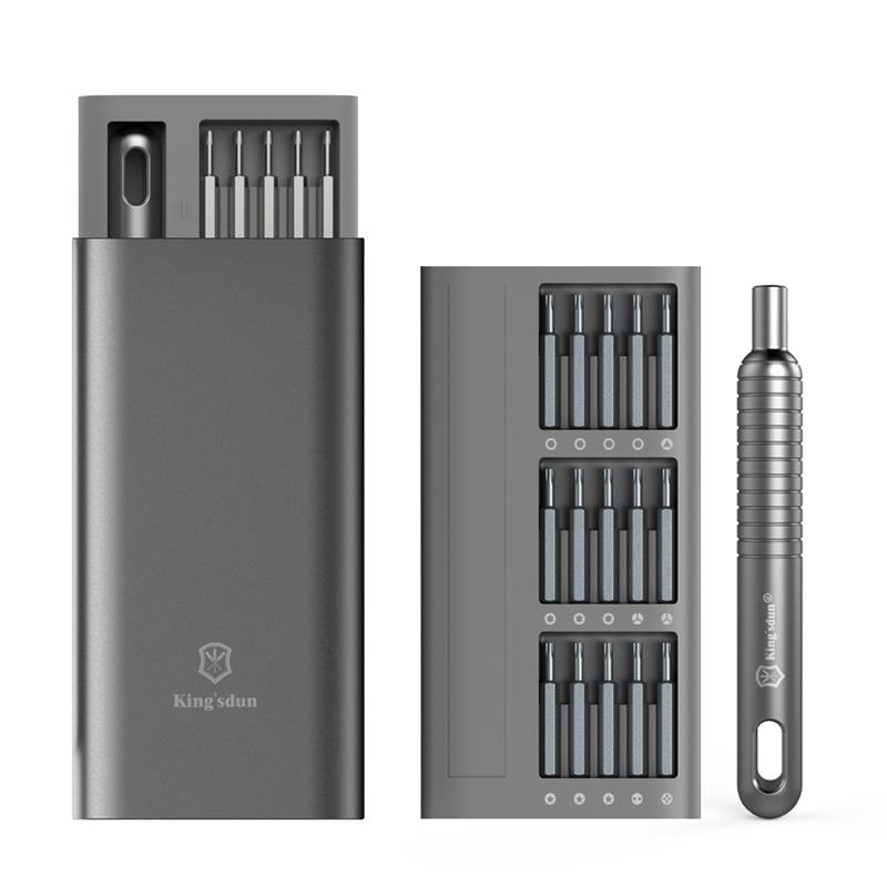 King'sdun KS-840031 31-in-1 Precision Screwdriver Set with 30 Bits and