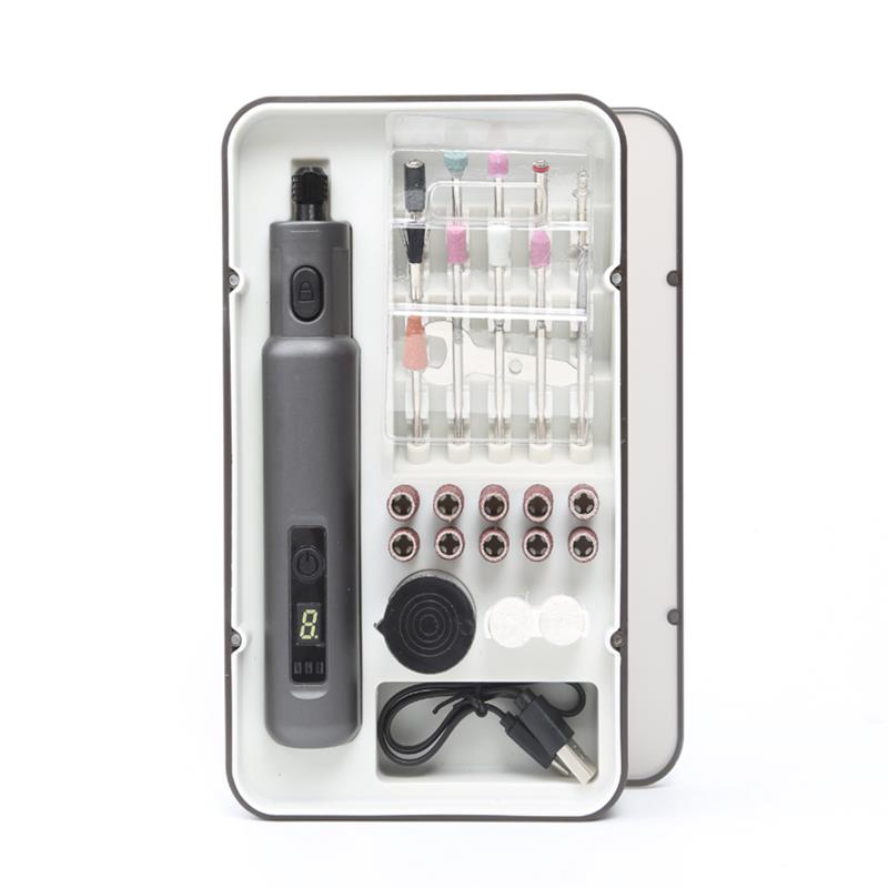 Outil rotatif sans fil UF-TOOLS, kit polyvalent à vitesse variable.