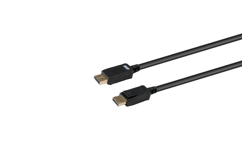 Câble iCAN DisplayPort 1.4, mâle vers mâle, 8K à 60 Hz, 10 pieds, noir