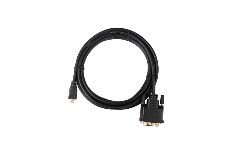 iCAN Micro HDMI to DVI（DVI-D), 6FT, Black