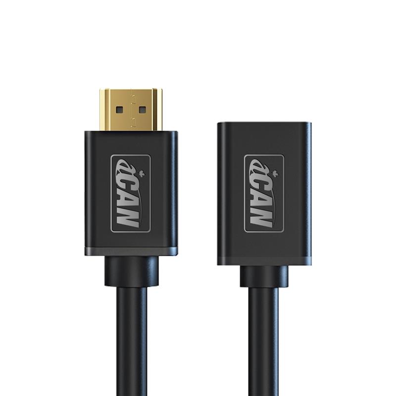 Câble d'extension HDMI iCAN, 4K à 60 Hz, mâle vers femelle, 91 cm