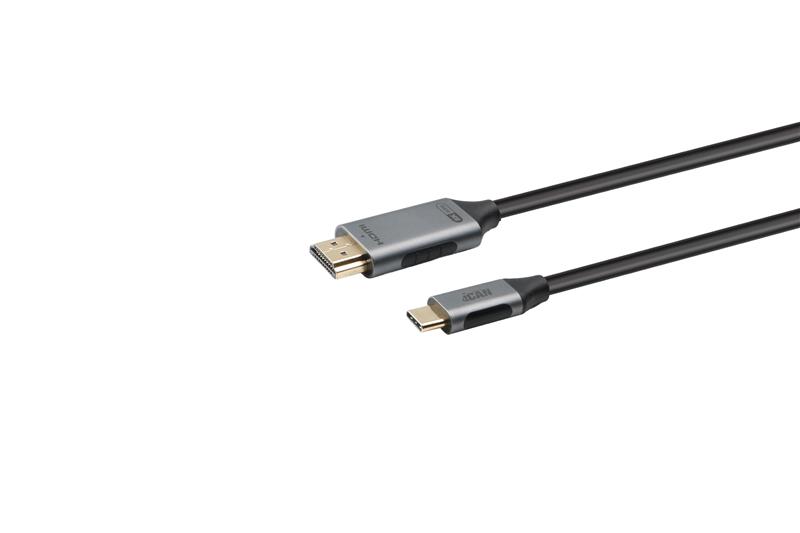 iCAN USB Type-C to HDMI cable, 8K@60Hz, M/M, 10FT