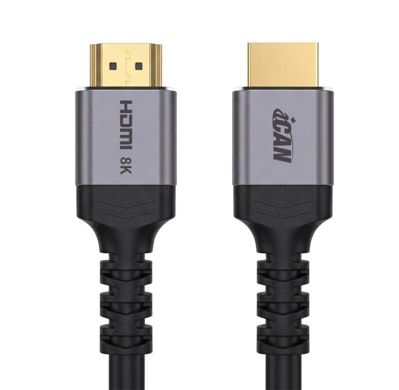 iCAN HDMI 2.1 Cable 8K@60Hz, Male to Male, 3FT