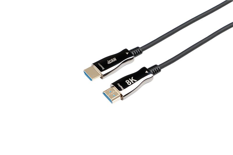 Câble AOC à fibre optique iCAN HDMI 2.1 avec connecteurs en alliage de zinc, 100 pieds