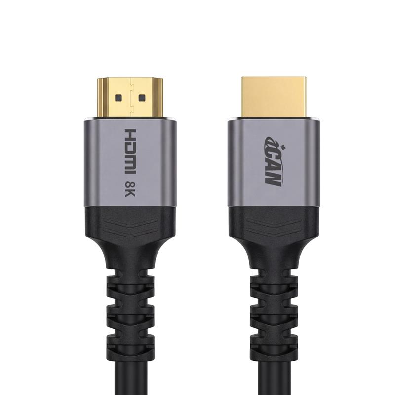 Câble HDMI 2.1 iCAN 8K à 60 Hz, mâle-mâle, 1,8 m