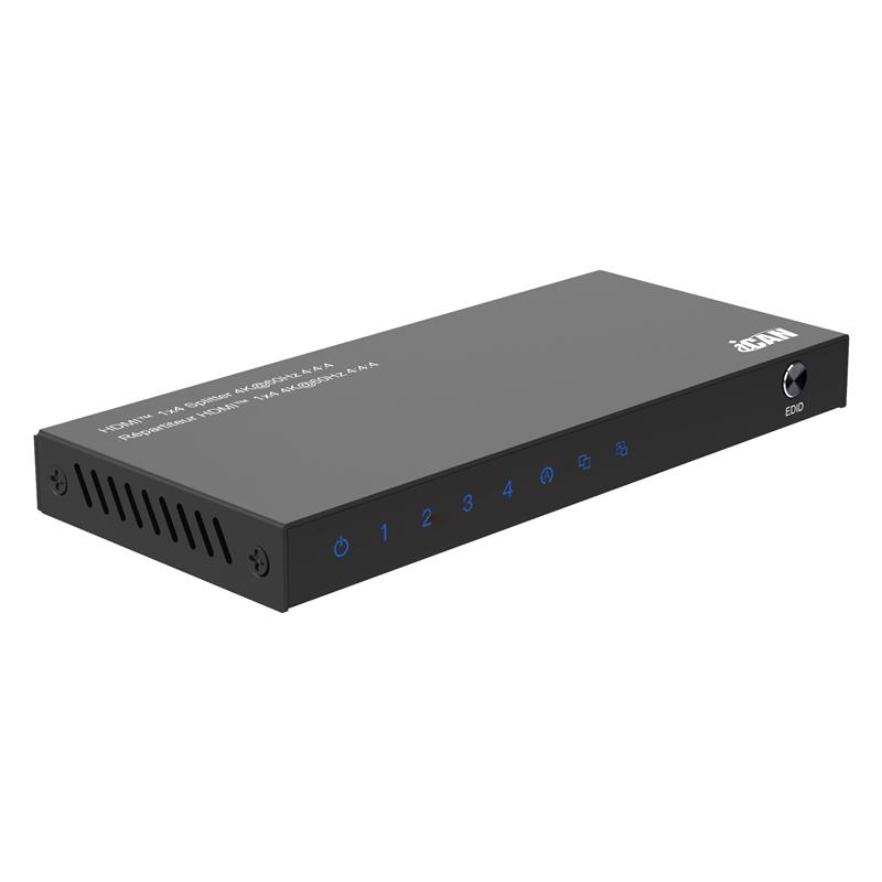 iCAN Premium 1x4 HDMI Splitter 4K@60Hz(Open Box)