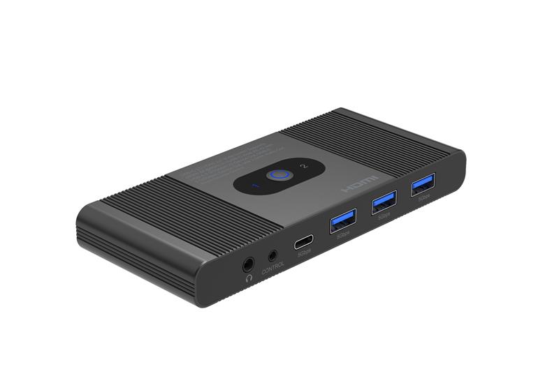 iCAN Premium KV-2X8K HDMI/USB-C KVM Switch
