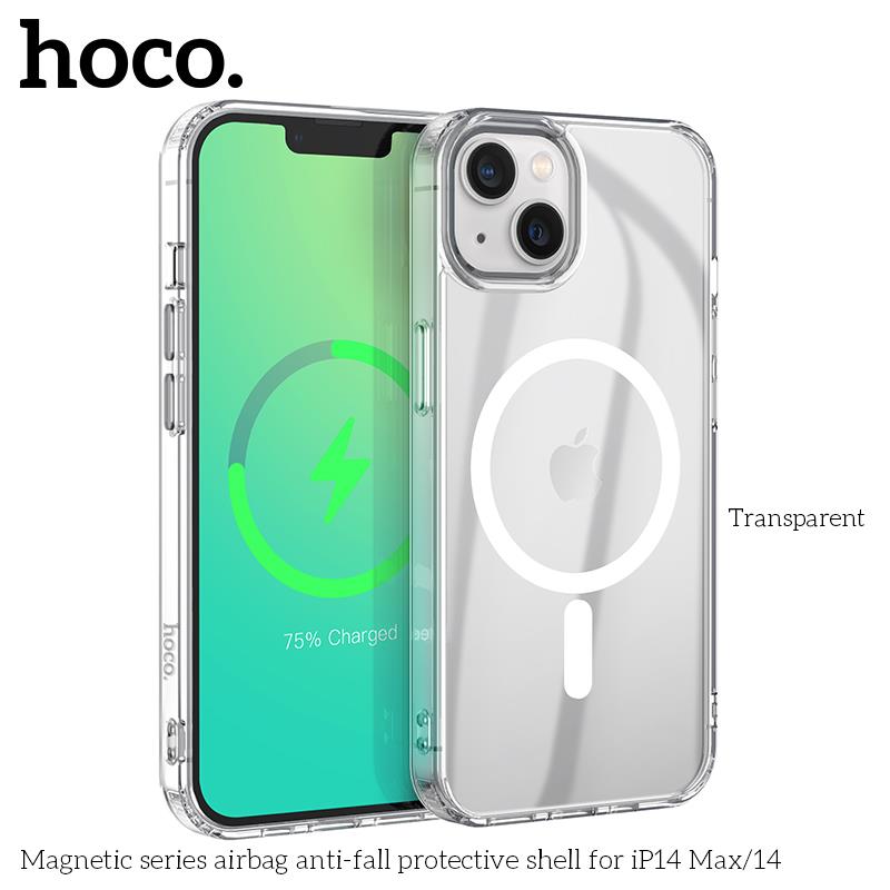 HOCO Magnetic series airbag anti-fall shell for Iphone 14 Pro