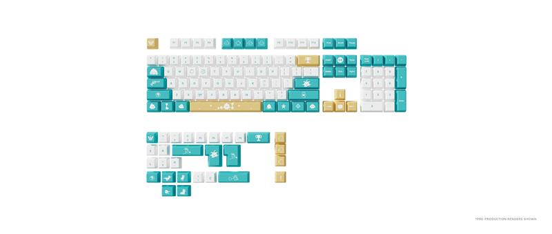 HYTE Ensemble officiel de touches Dokibird(Open Box)