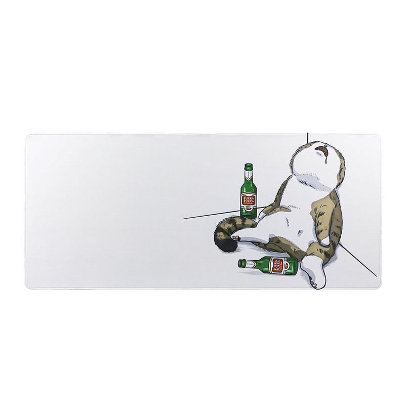 YUNZII Drunk Cat Mouse Pad Desk Mat(Open Box)
