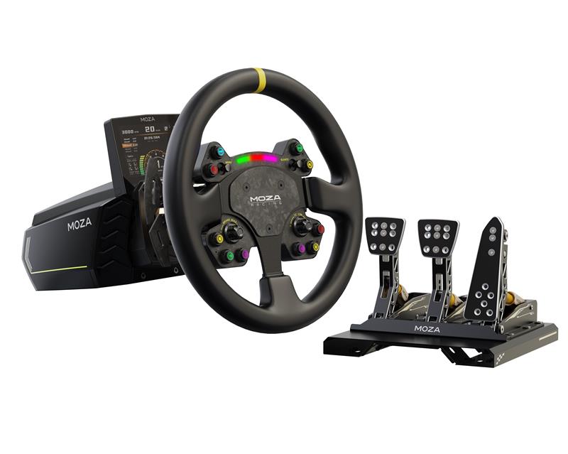 MOZA RS V2 Steering Wheel Leather Version - Canada Computers