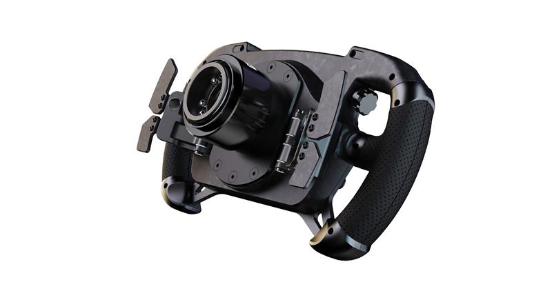 PC用ゲームコントローラー・コンバーター MOZA GS V2P Steering Wheel Leather MOZA Racing GS V2P Steering Wheel Leather フォーミュラー 国内正規